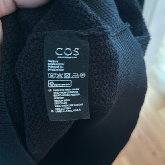 COS Men’s Large Black Knitwear Sweater - Picture 4 of 5